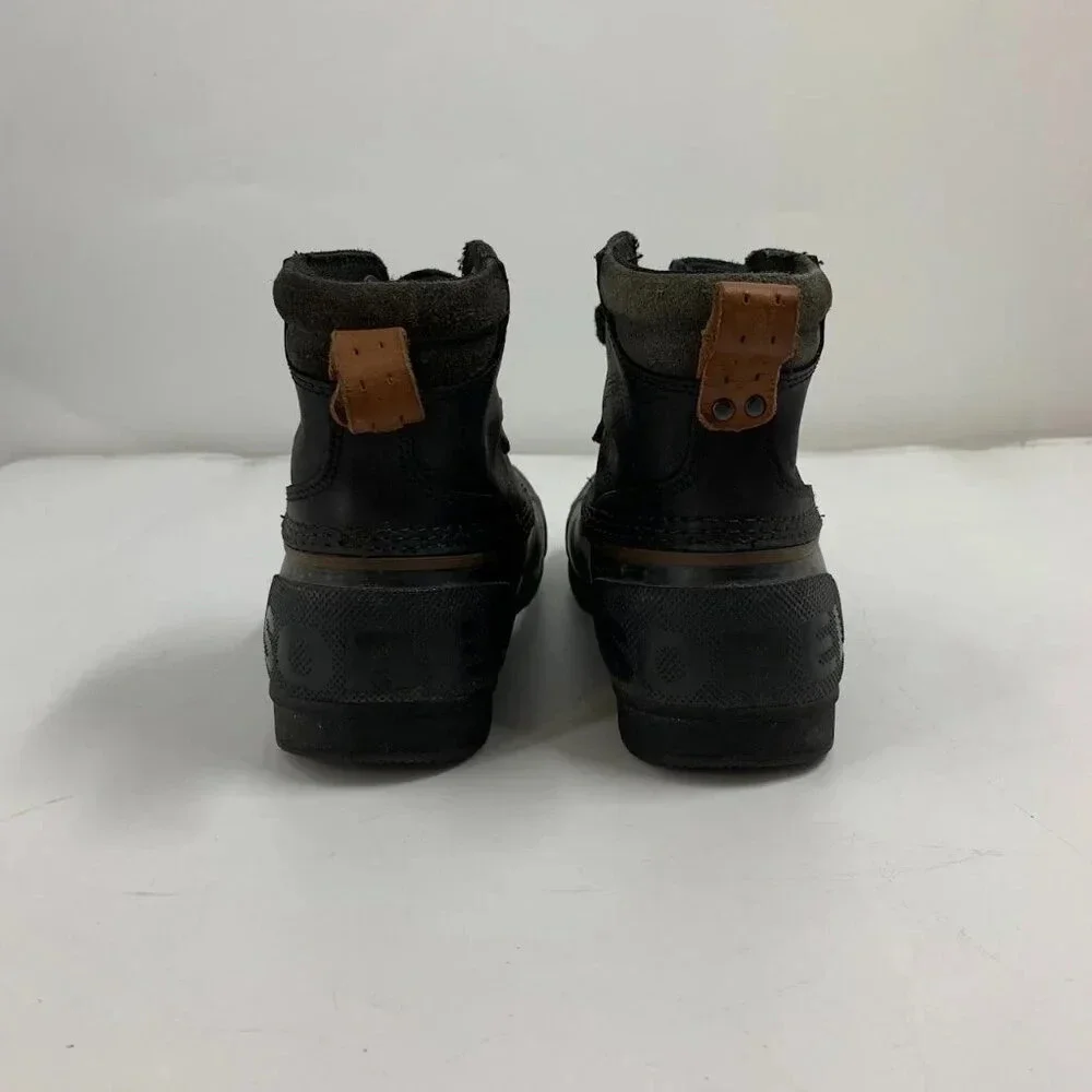 Sorel Men's Ankeny Leather Rubber Waterproof ‎ NM2101-010 Lace Up Boot Size 9